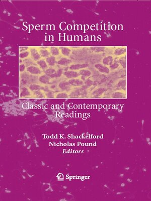 cover image of Sperm Competition in Humans